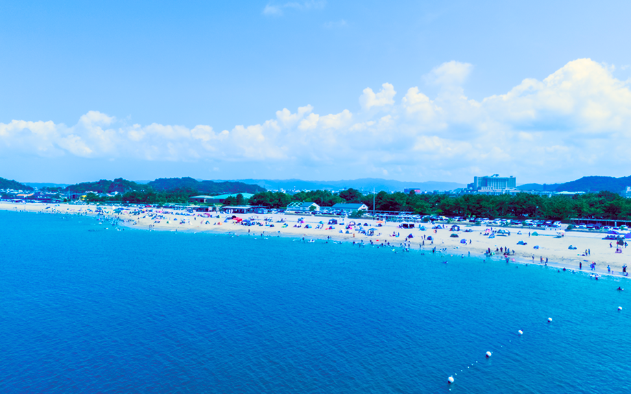 片男波海水浴場